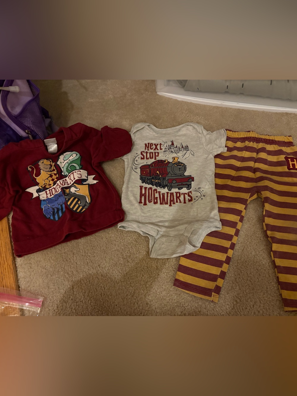 Harry Potter Toddler Boy 3-Piece Outfit